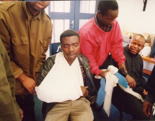 First Aiders in Alexandra learn bandaging